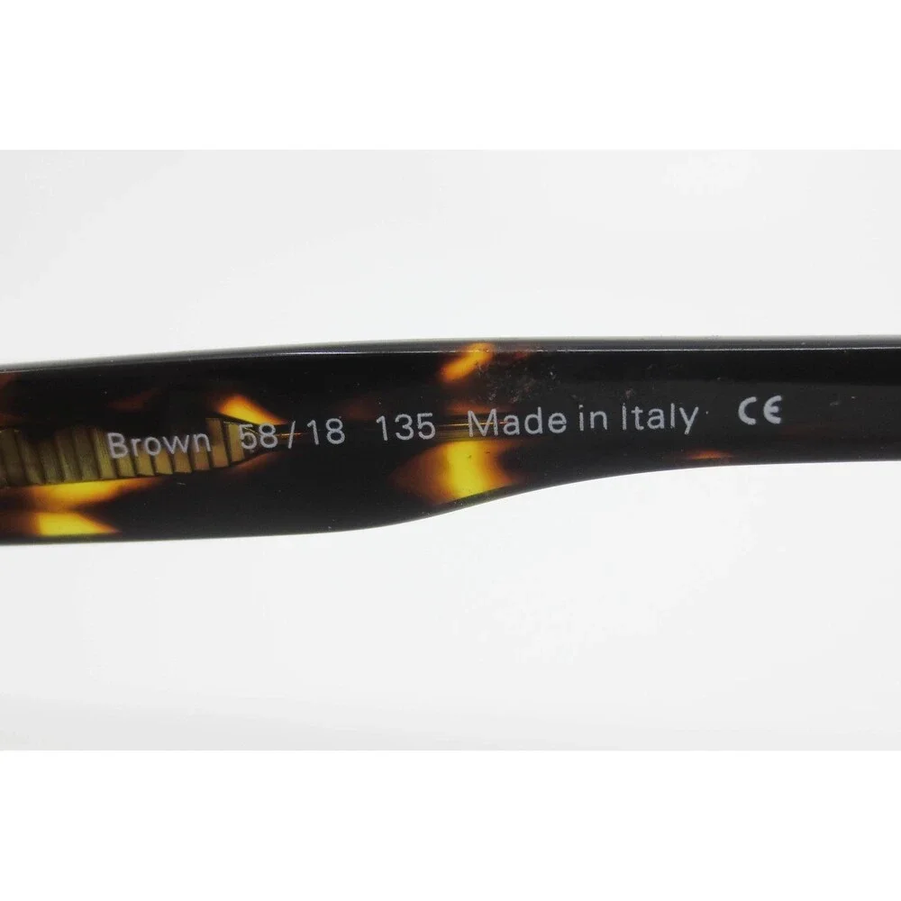 Kirkland Signature Meritage 545181 Brown Tortoise Rectangle Sunglasses Italy